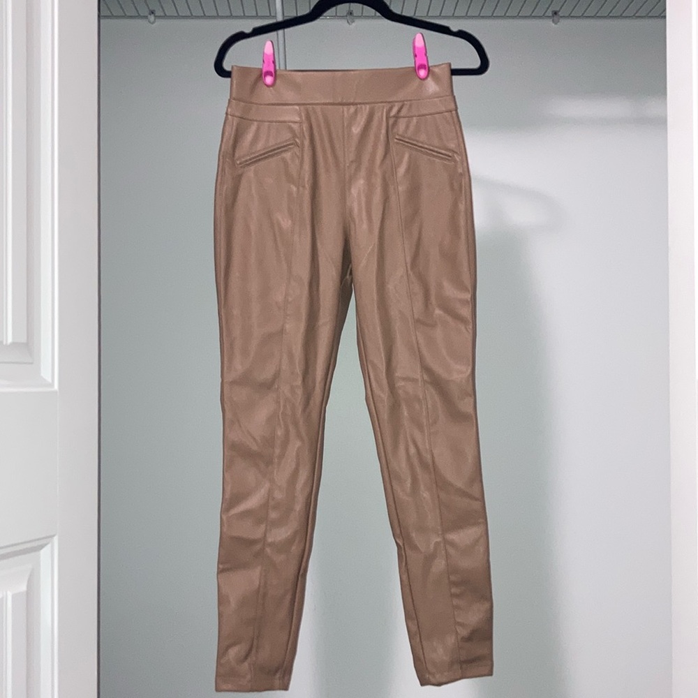 CI SONON faux leather leggings